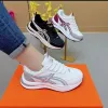 Ankela Red ultra-light running shoes for women's shoes in the spring and autumn of 2025, featuring a new style of fashionable casual sports shoes with leather surface details Picture